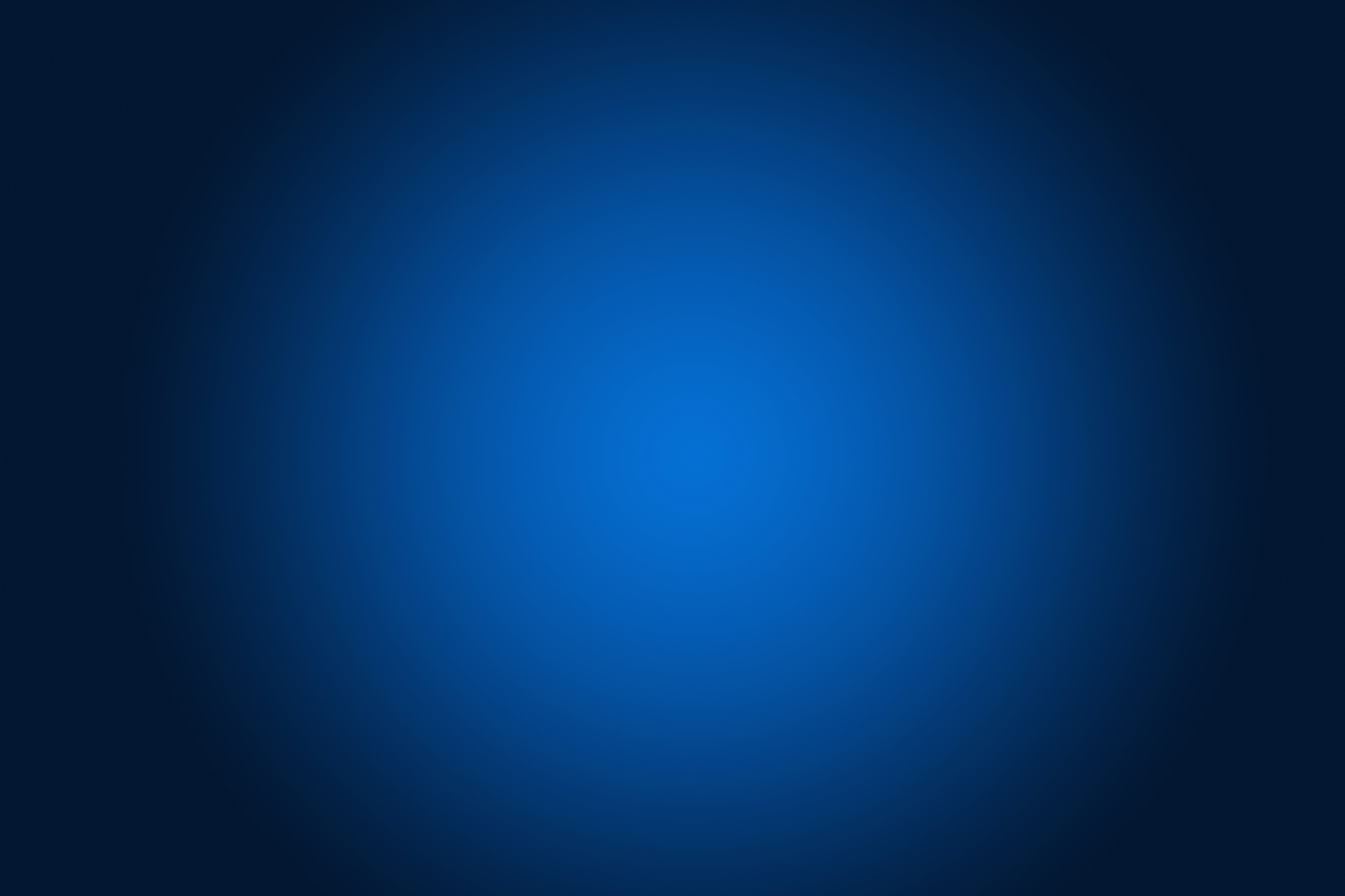 Blue gradient background.